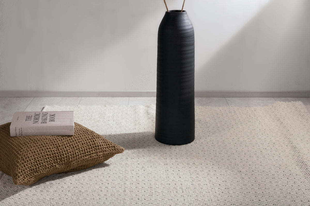Rectangular Carpet 170 x 240 Beige