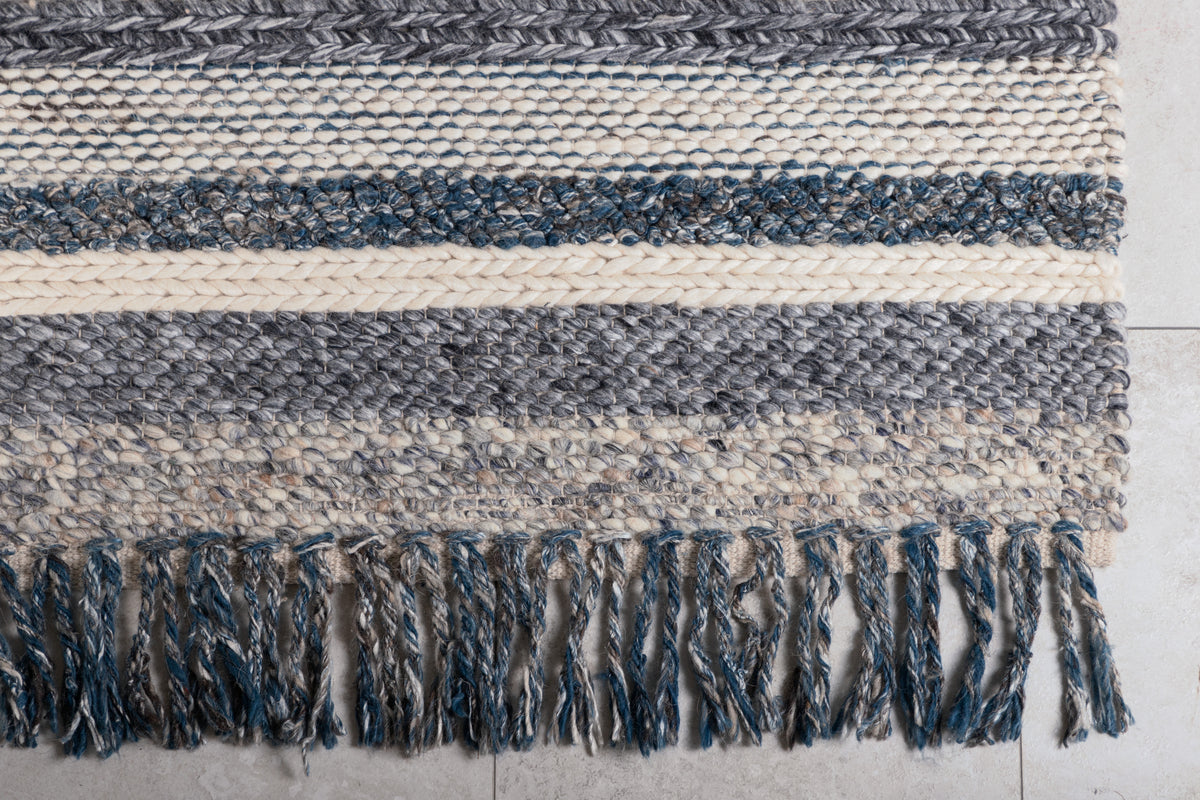 Rectangular Carpet 170 x 240 Blue