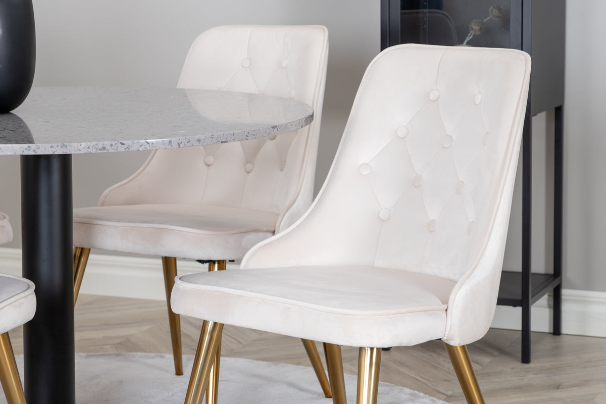 Dining Chair 2-pack Beige