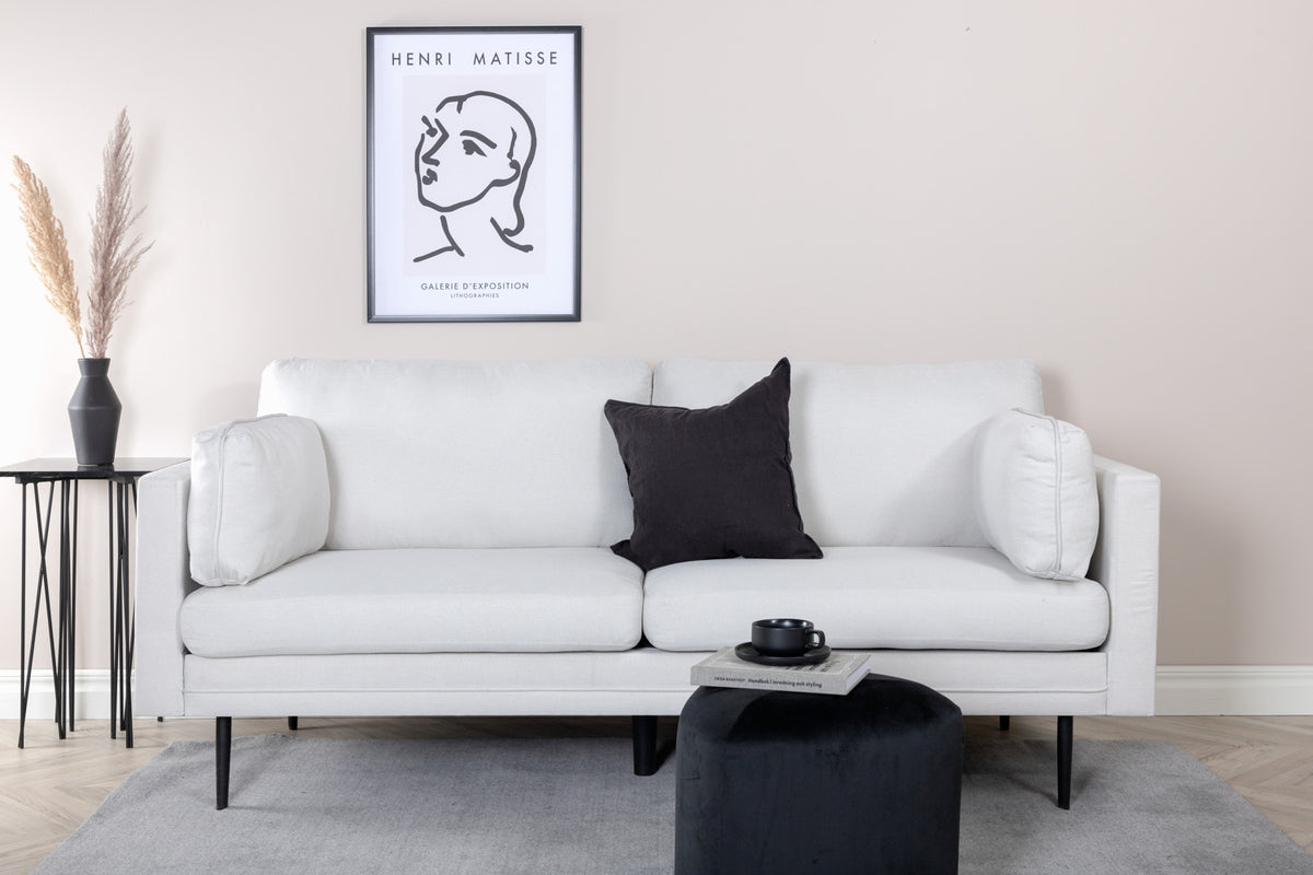 3-Seat Sofa Light Beige