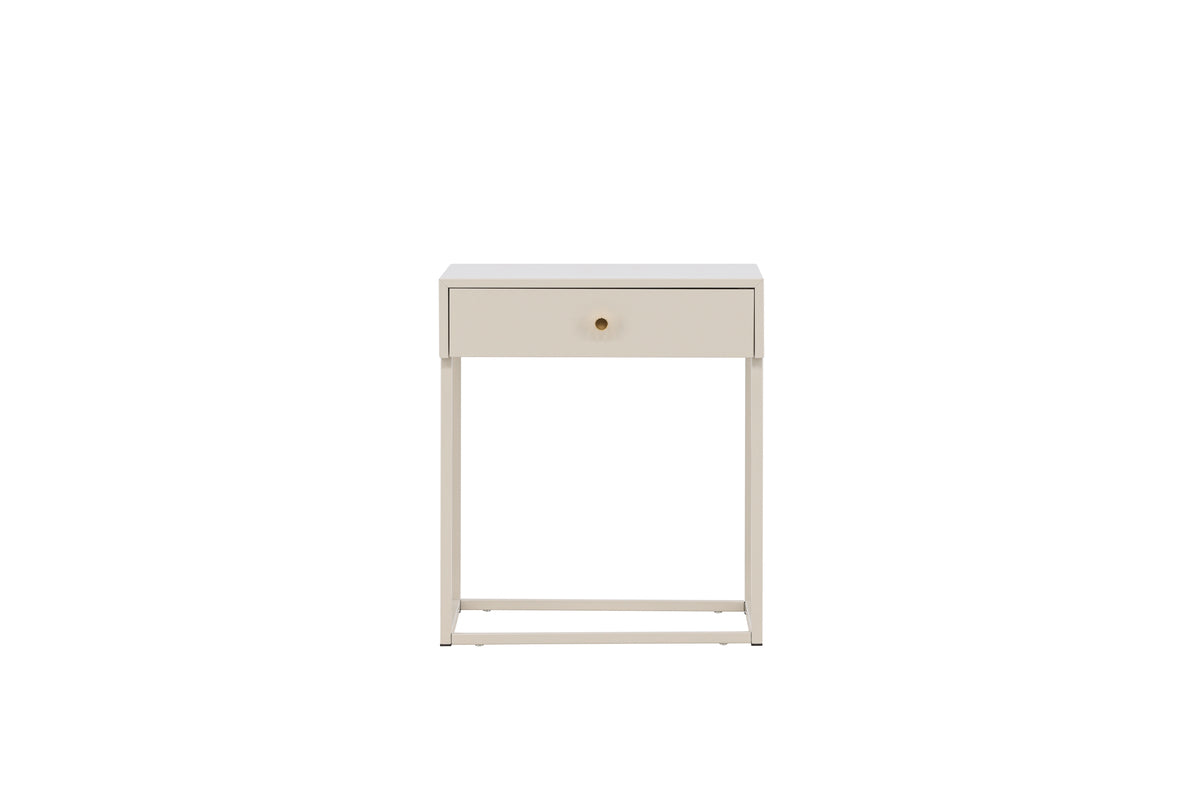 Bedside Table 43x50 Beige