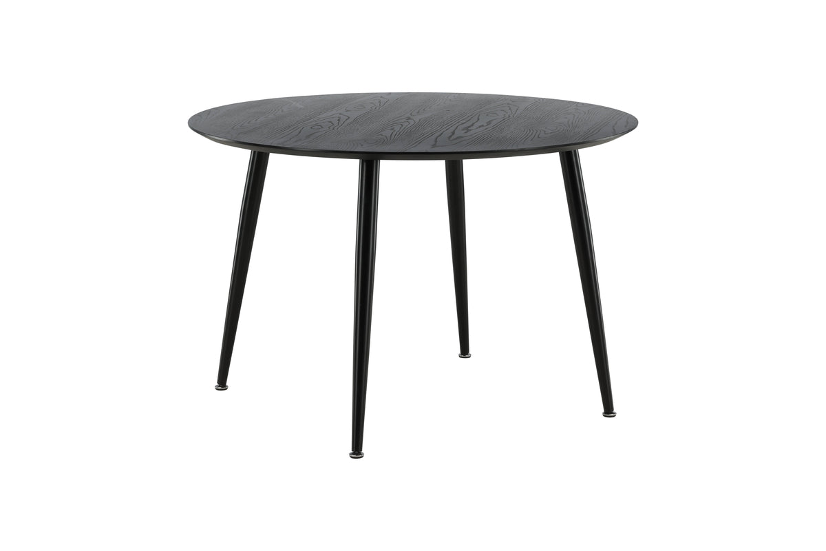 Round Dining Table ø115 Black