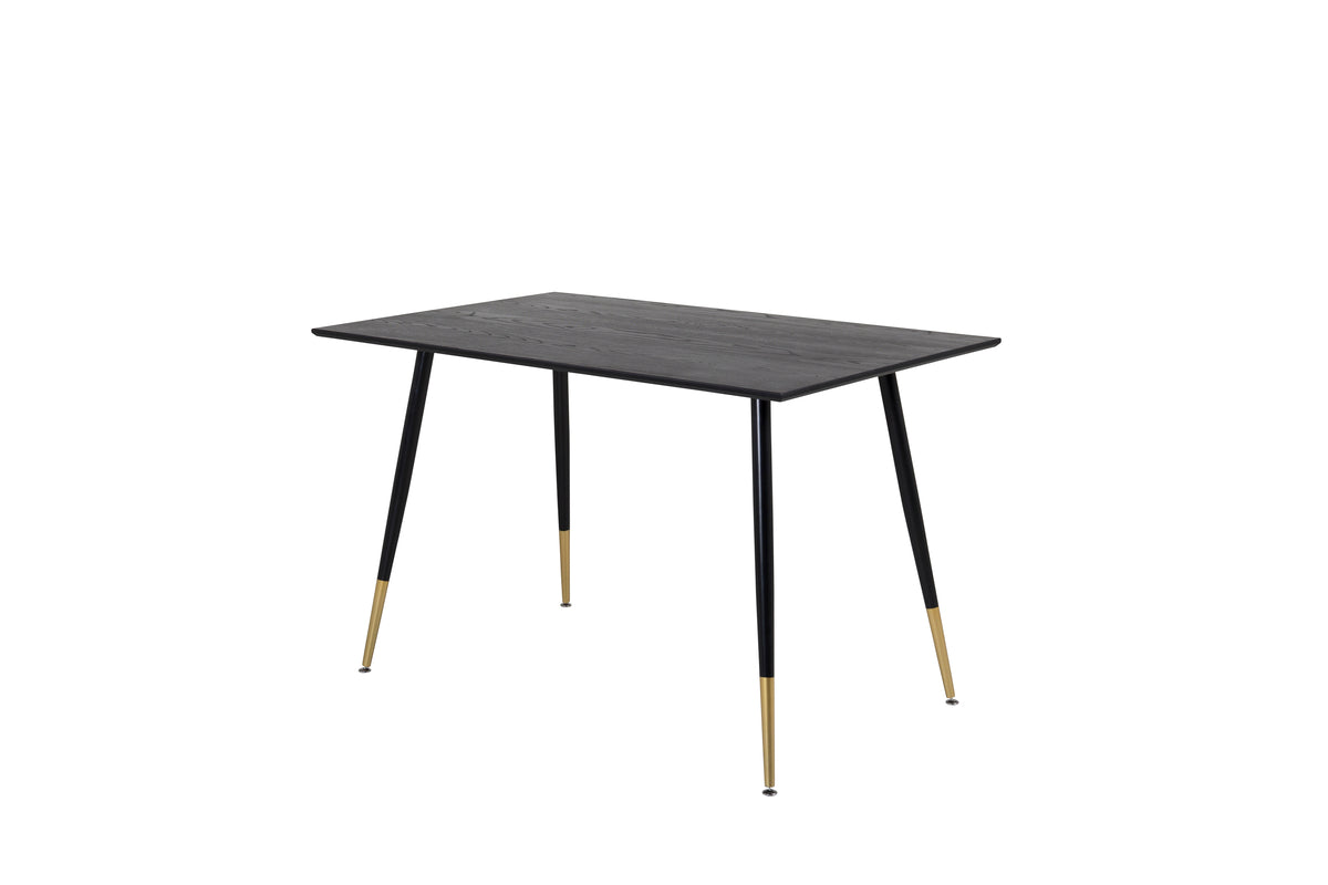 Rectangular Dining Table 75 x 120 x 85 Black