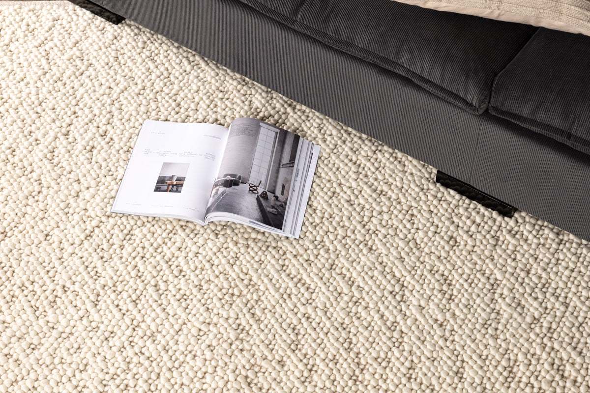 Rectangular Carpet 200 x 300 White