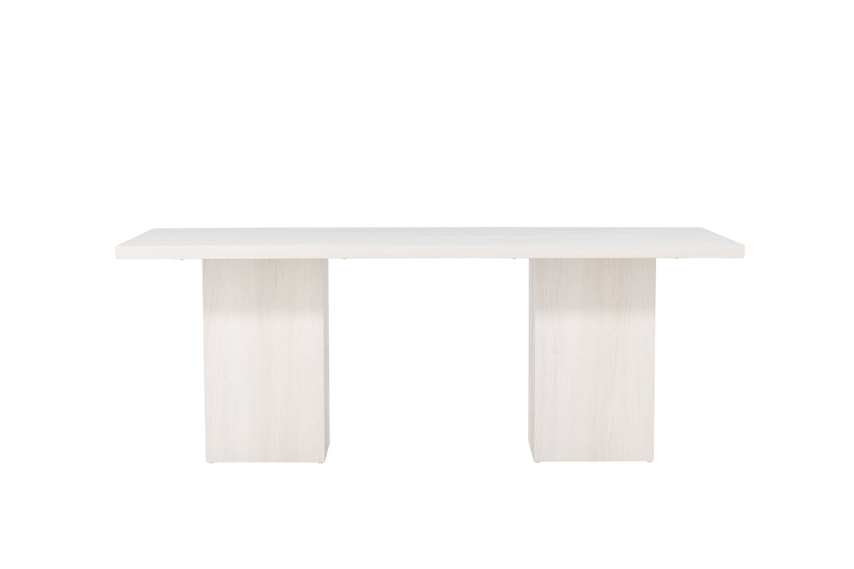 Rectangular Dining Table 90 x 200 White
