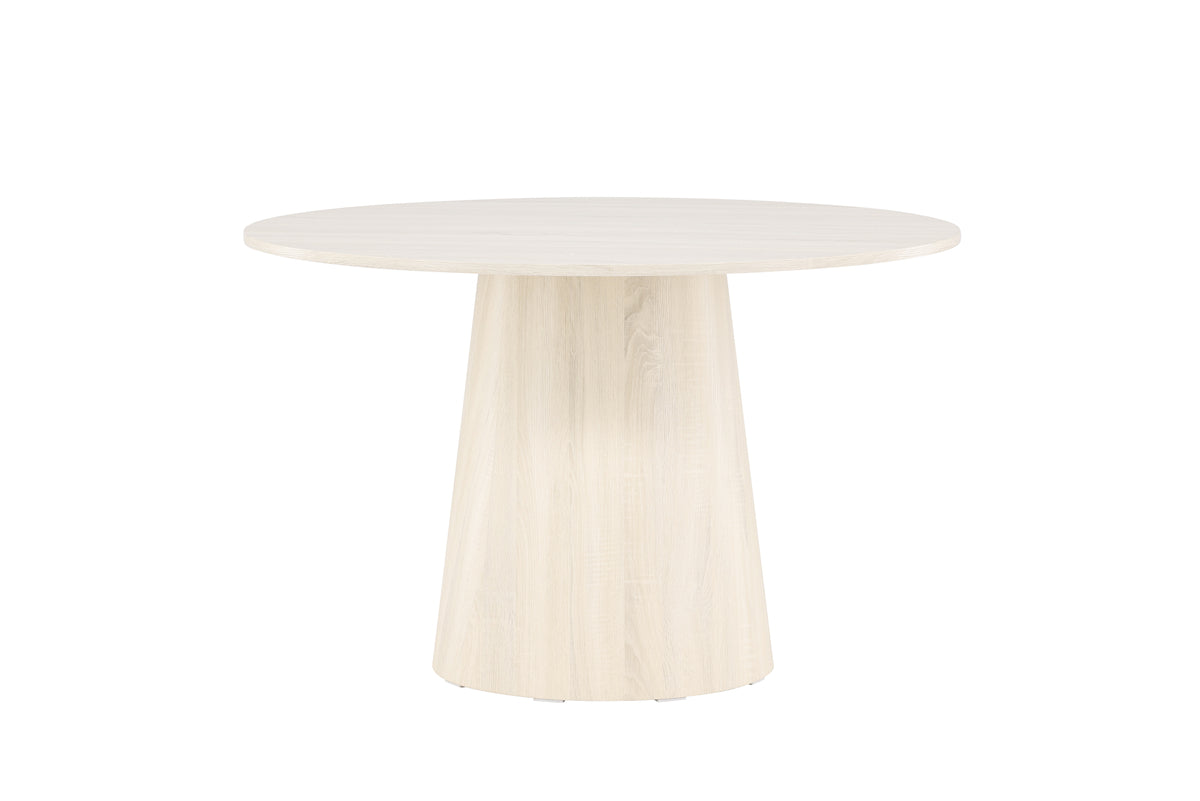 Round Dining Table ø120 Whitewash
