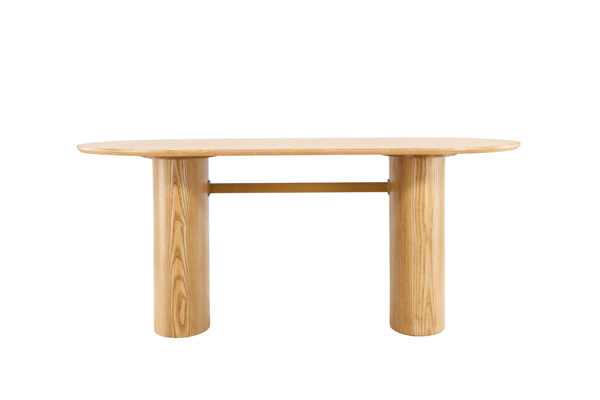Oval Dining Table 90 x 180 Nature