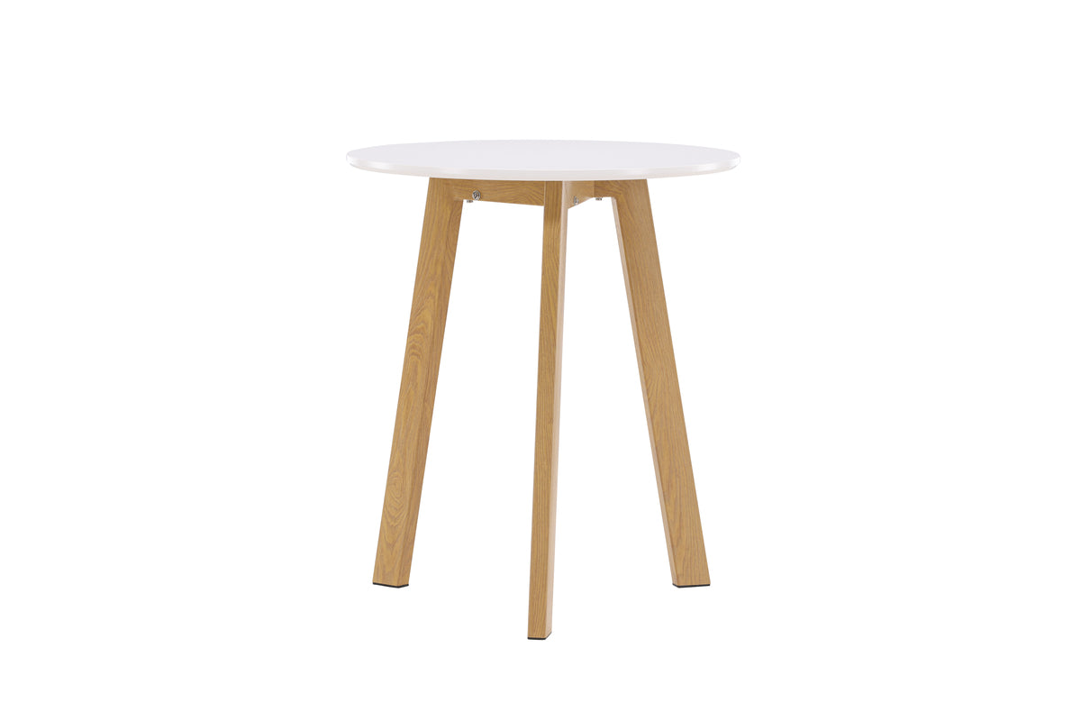 Round Dining Table ø65 White