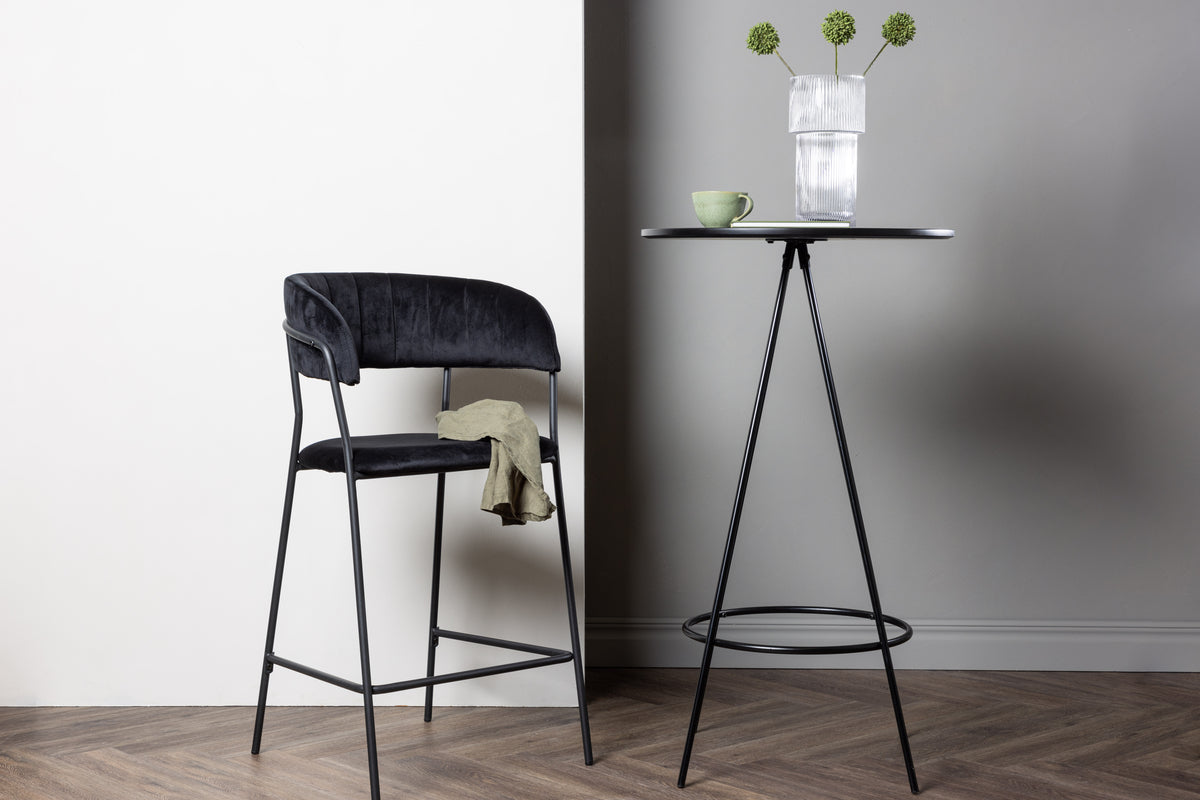Bar Table ø60 Black