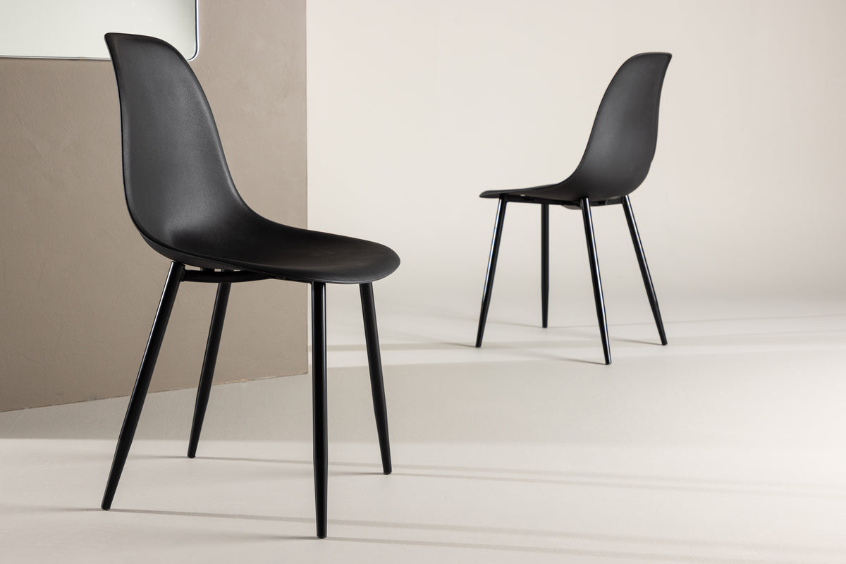 Dining Chair 2-pack Black
