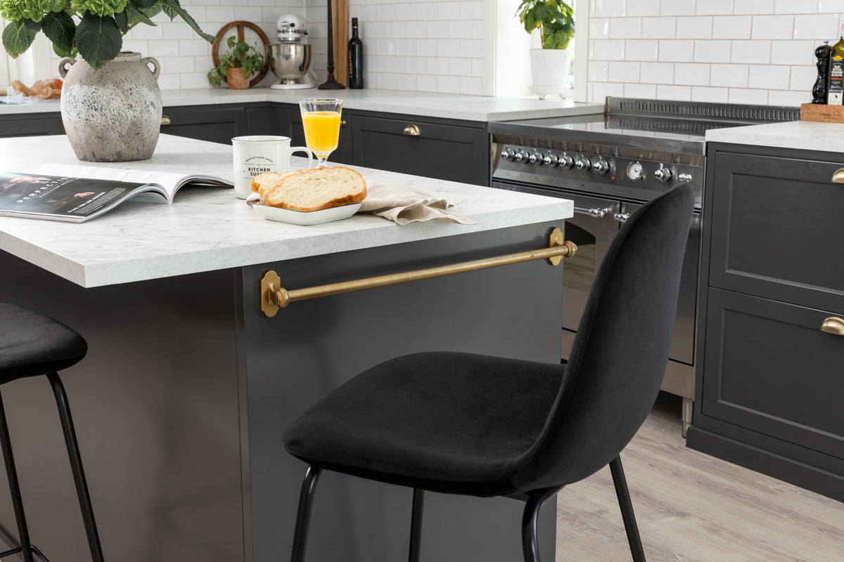 Bar Chair 2-pack Black