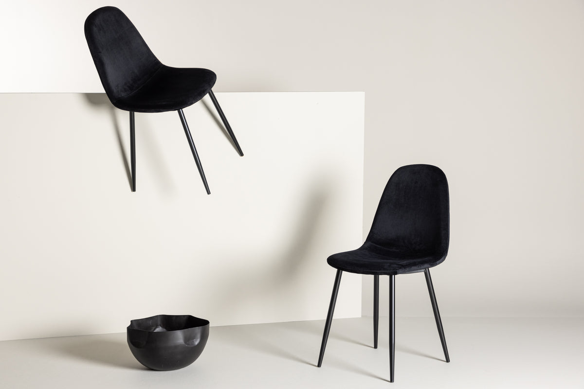 Dining Chair 2-pack Black