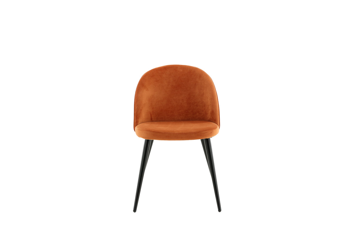 Dining Chair 2-pack Rusty Orange