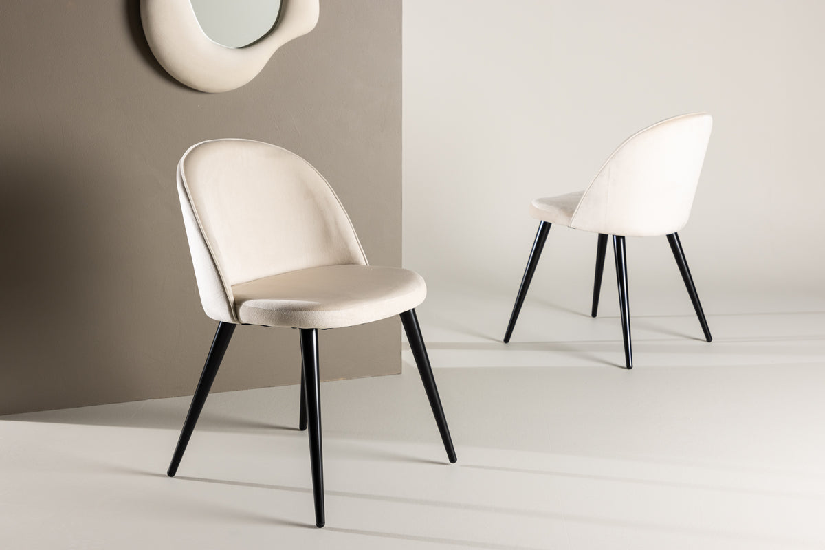 Dining Chair 2-pack Beige