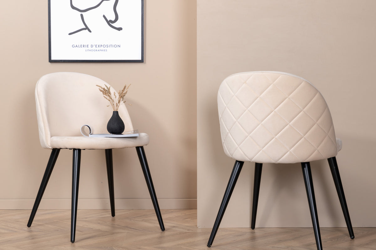 Dining Chair 2-pack Beige