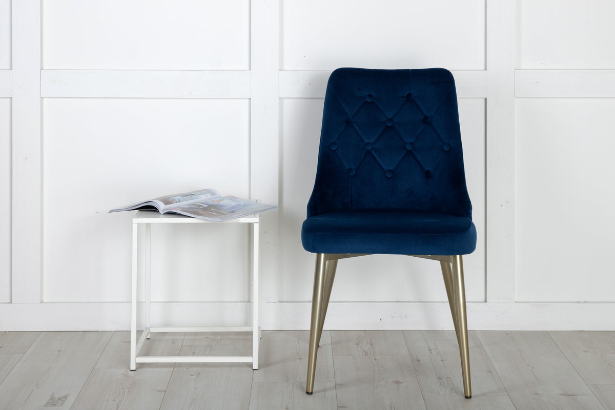 Dining Chair 2-pack Blue