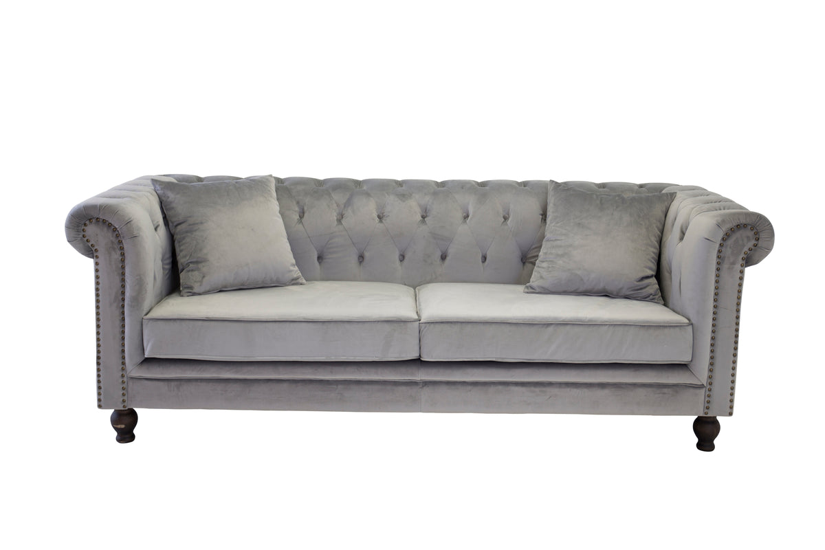 3-Seat Sofa Light Grey