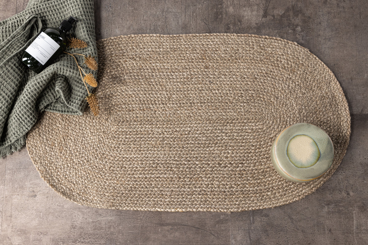 Oval Carpet 50 x 90 Nature