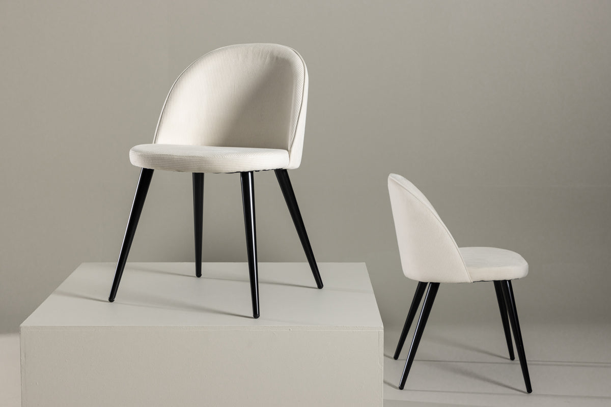 Dining Chair 2-pack Cream