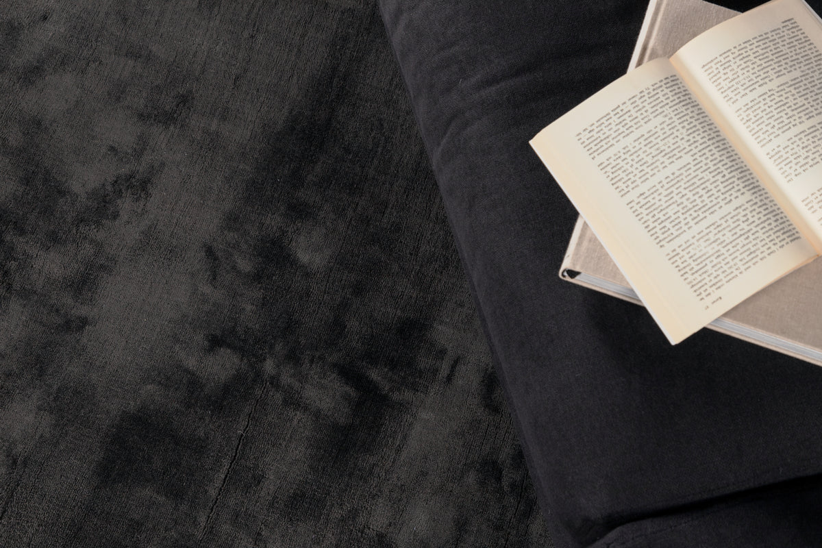 Rectangular Carpet 251 x 352 Dark Grey