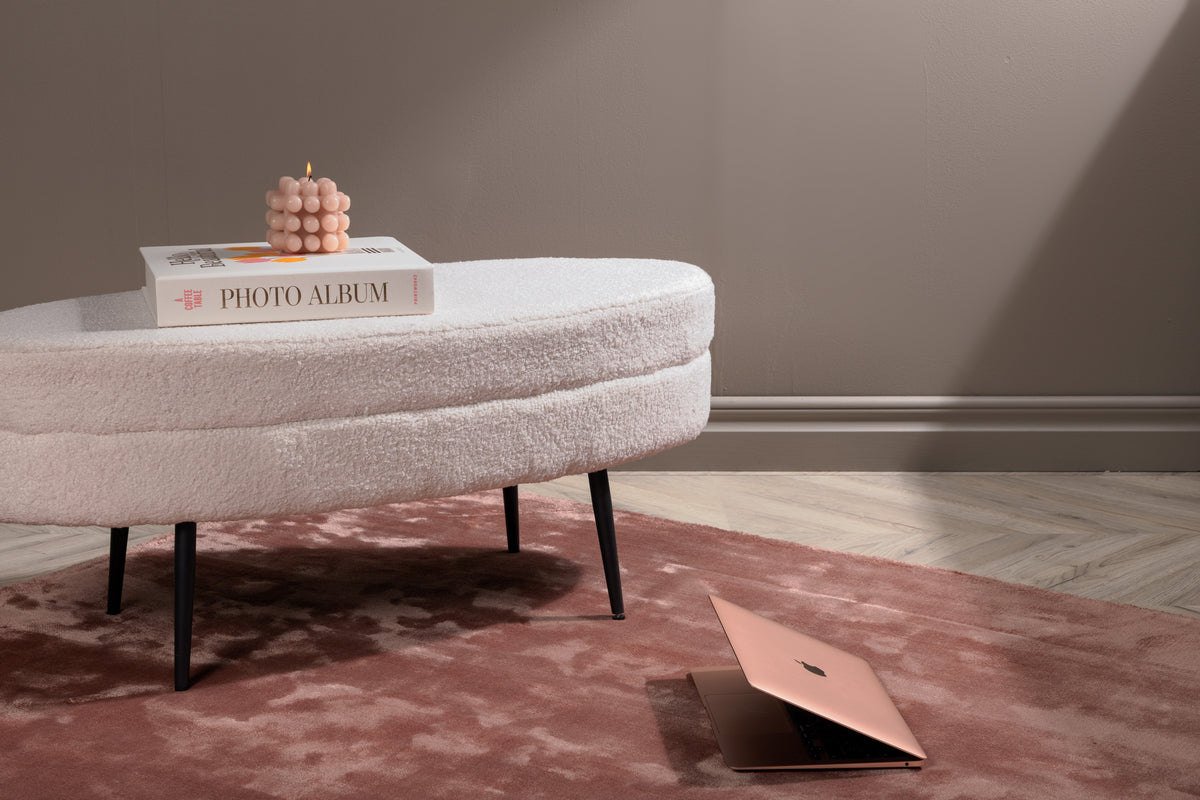 Rectangular Carpet 251 x 352 Pink