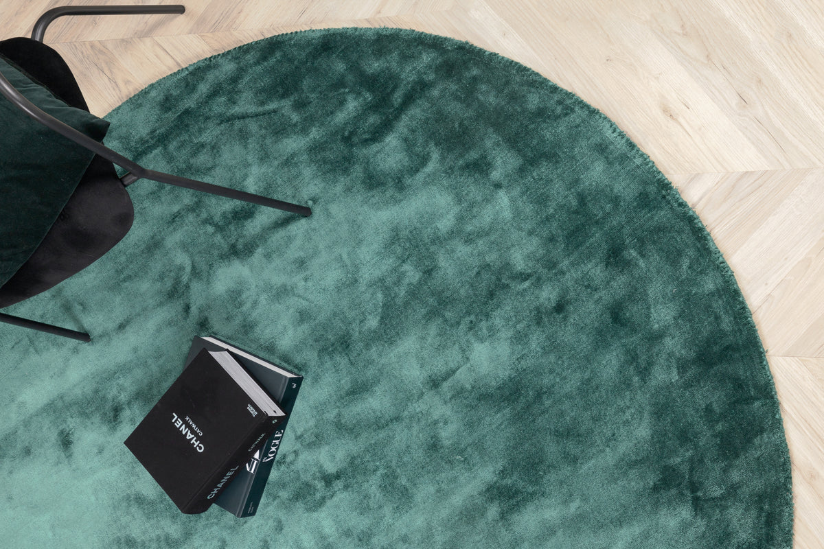 Round Carpet ⌀200 Green
