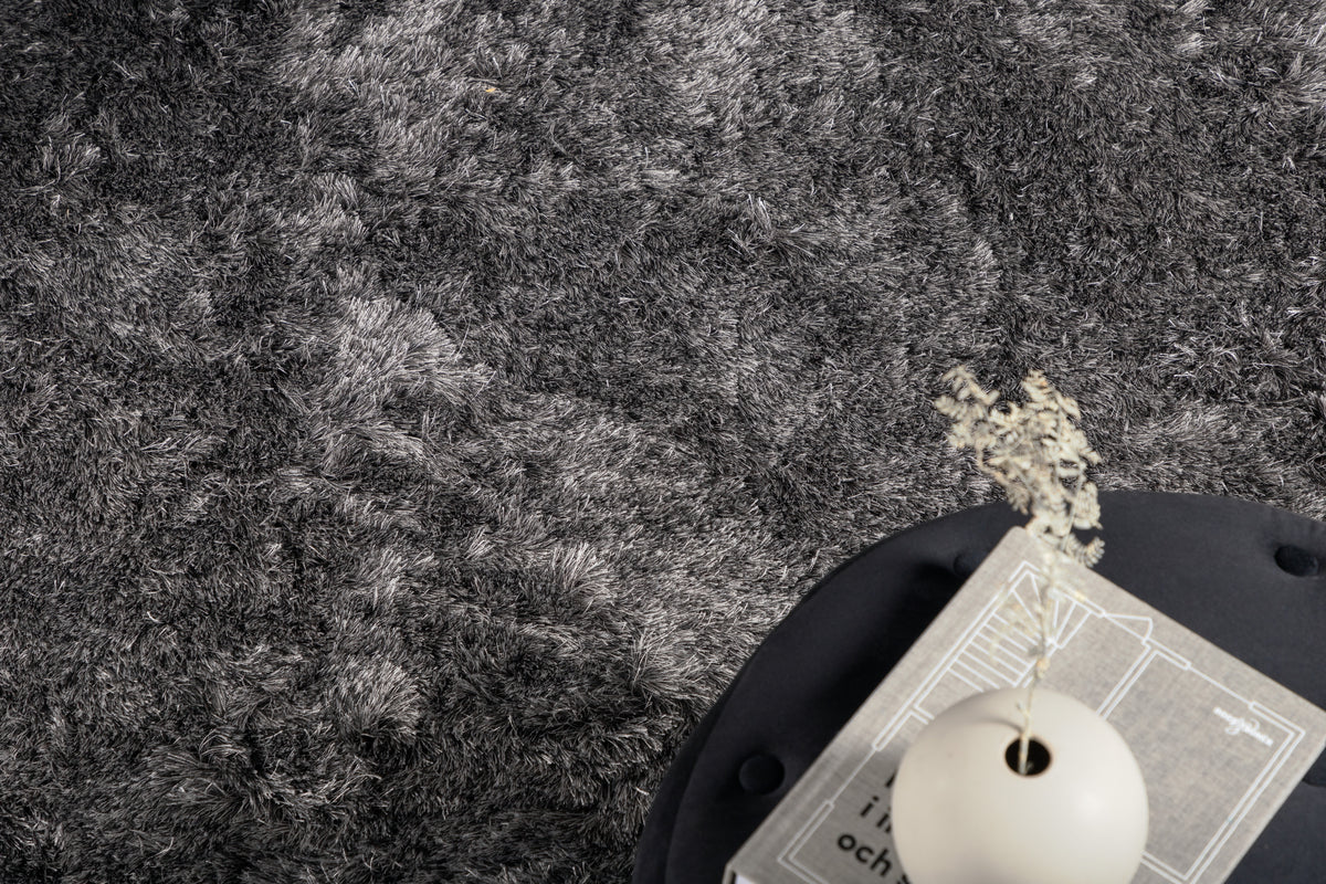 Rectangular Carpet 171 x 242 Grey