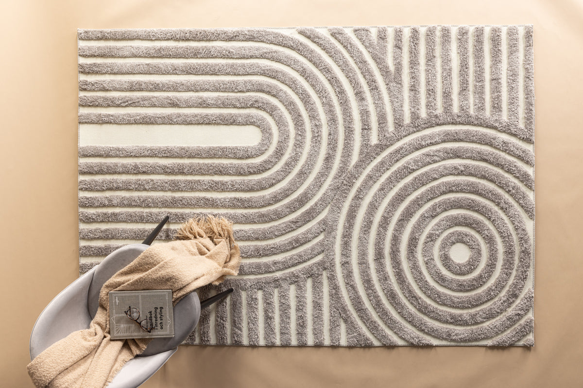 Rectangular Carpet 200 x 290 Grey
