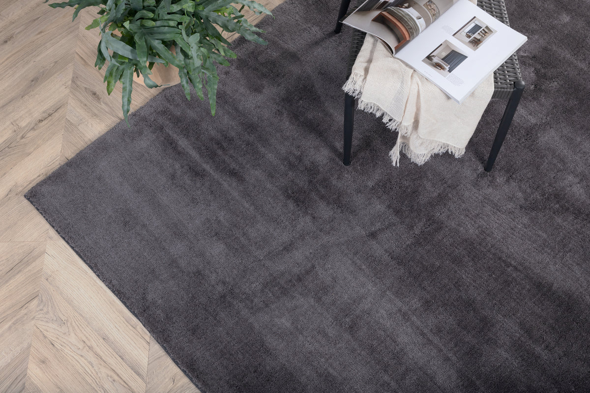 Rectangular Carpet 200 x 300 Dark Grey