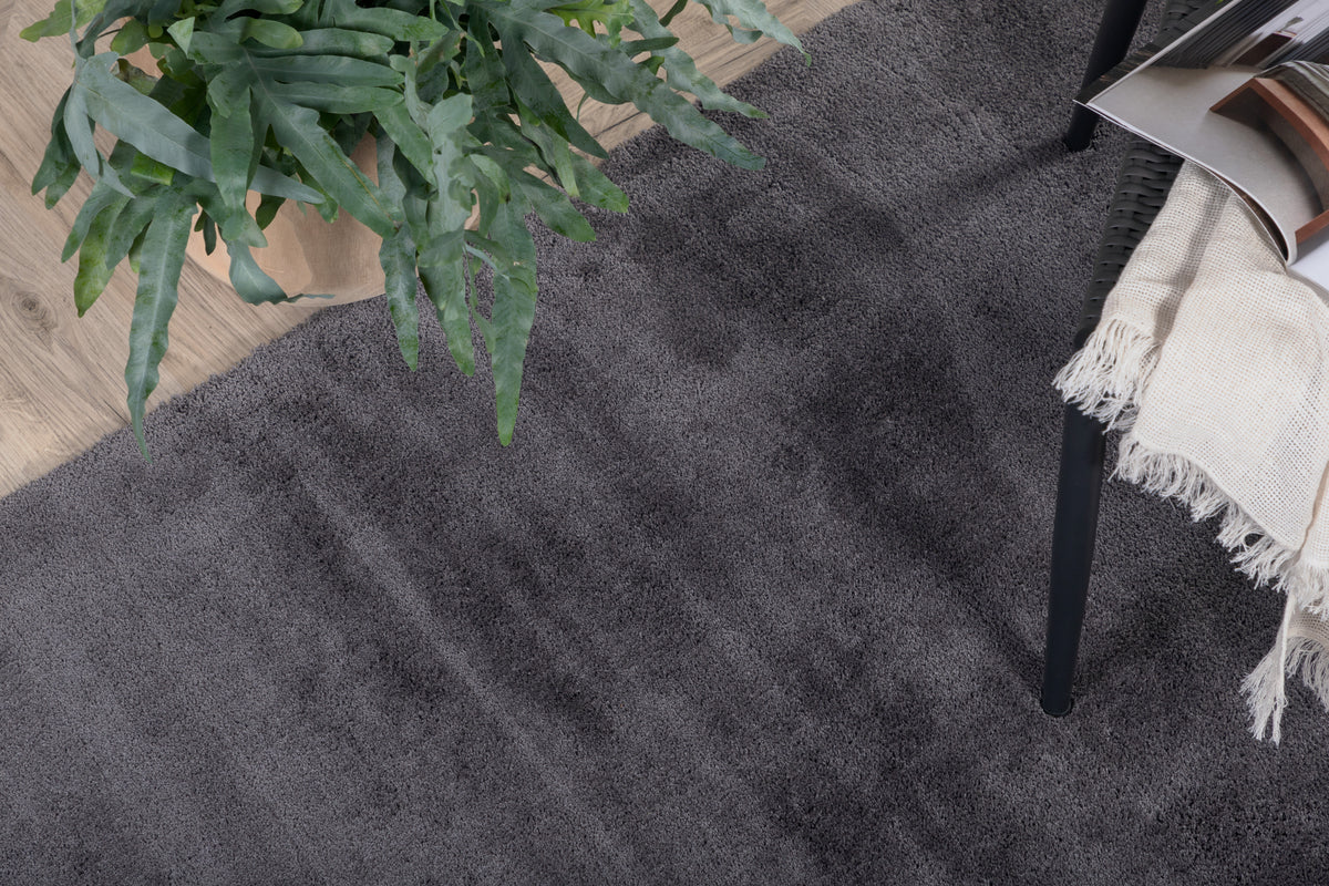 Rectangular Carpet 250 x 350 Dark Grey