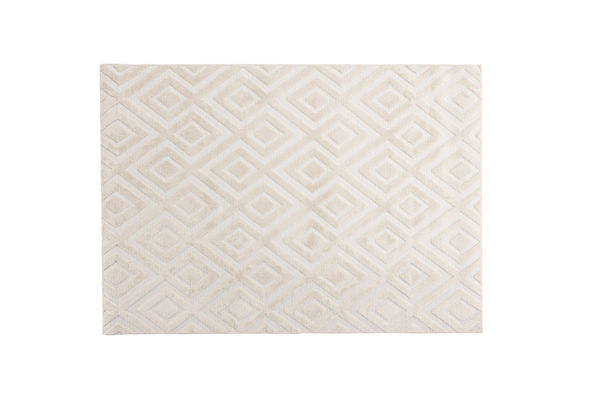 Rectangular Carpet 200 x 290 White