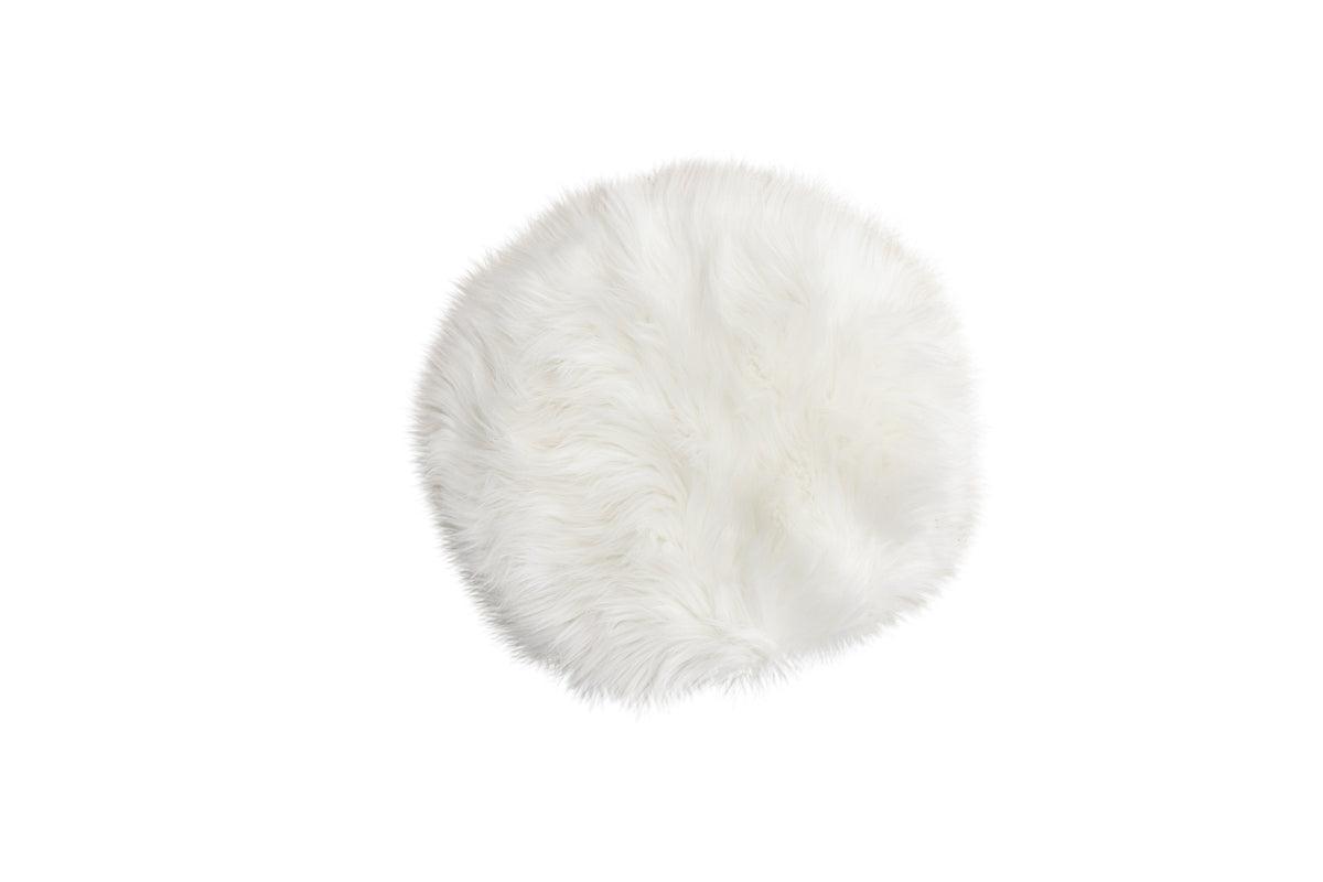 Cushion Chair ø34 White