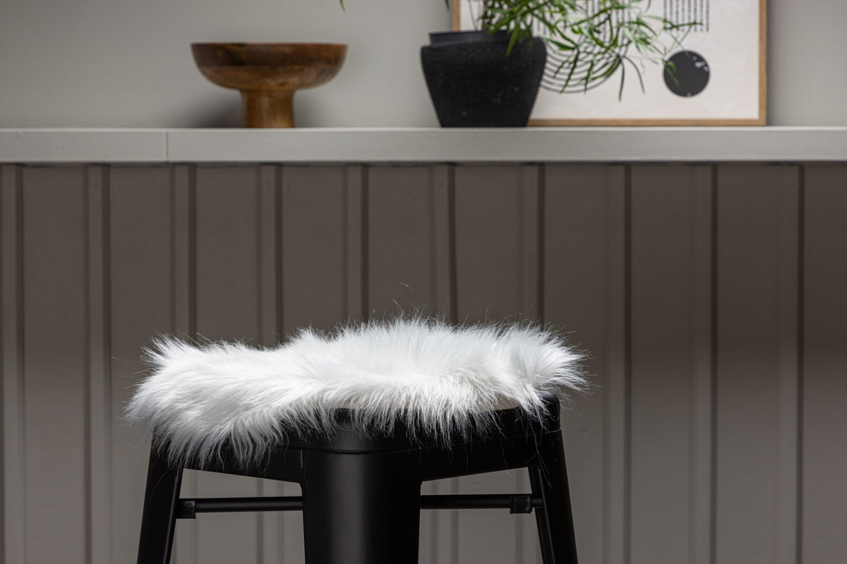 Cushion Chair ø34 White