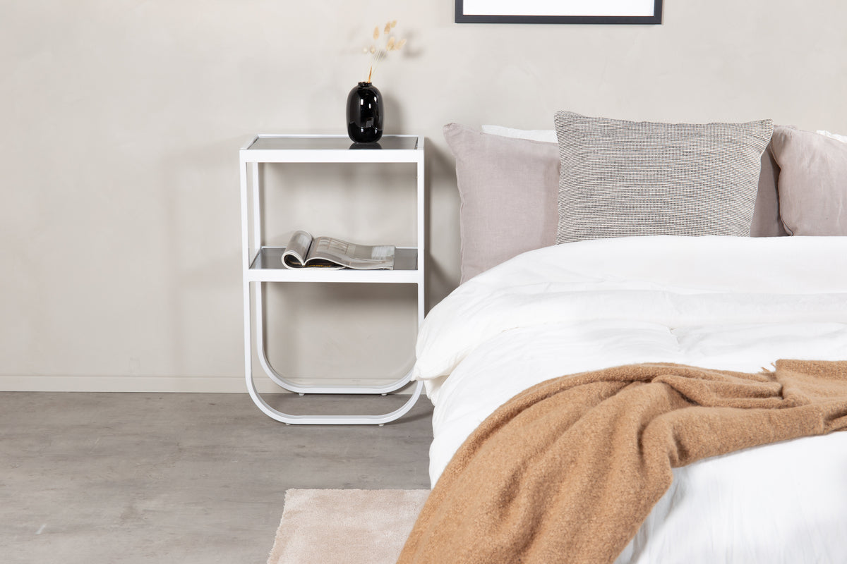 Bedside Table 45 x 30 White