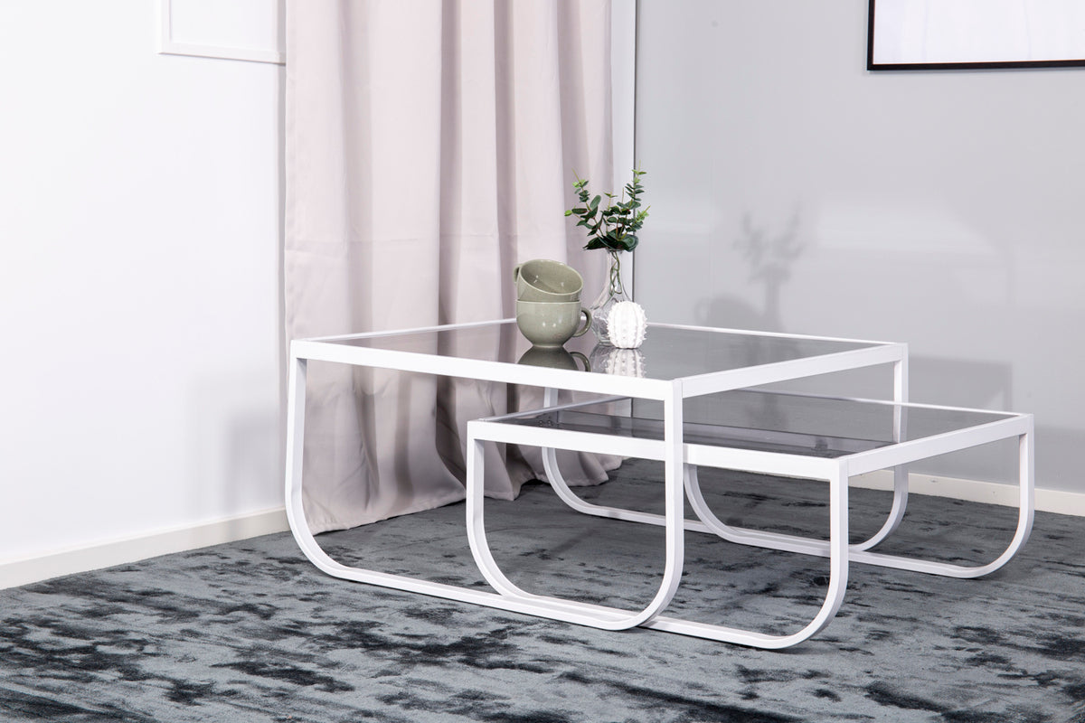 Sofa Table 40 x 80,7 x 80,7 White
