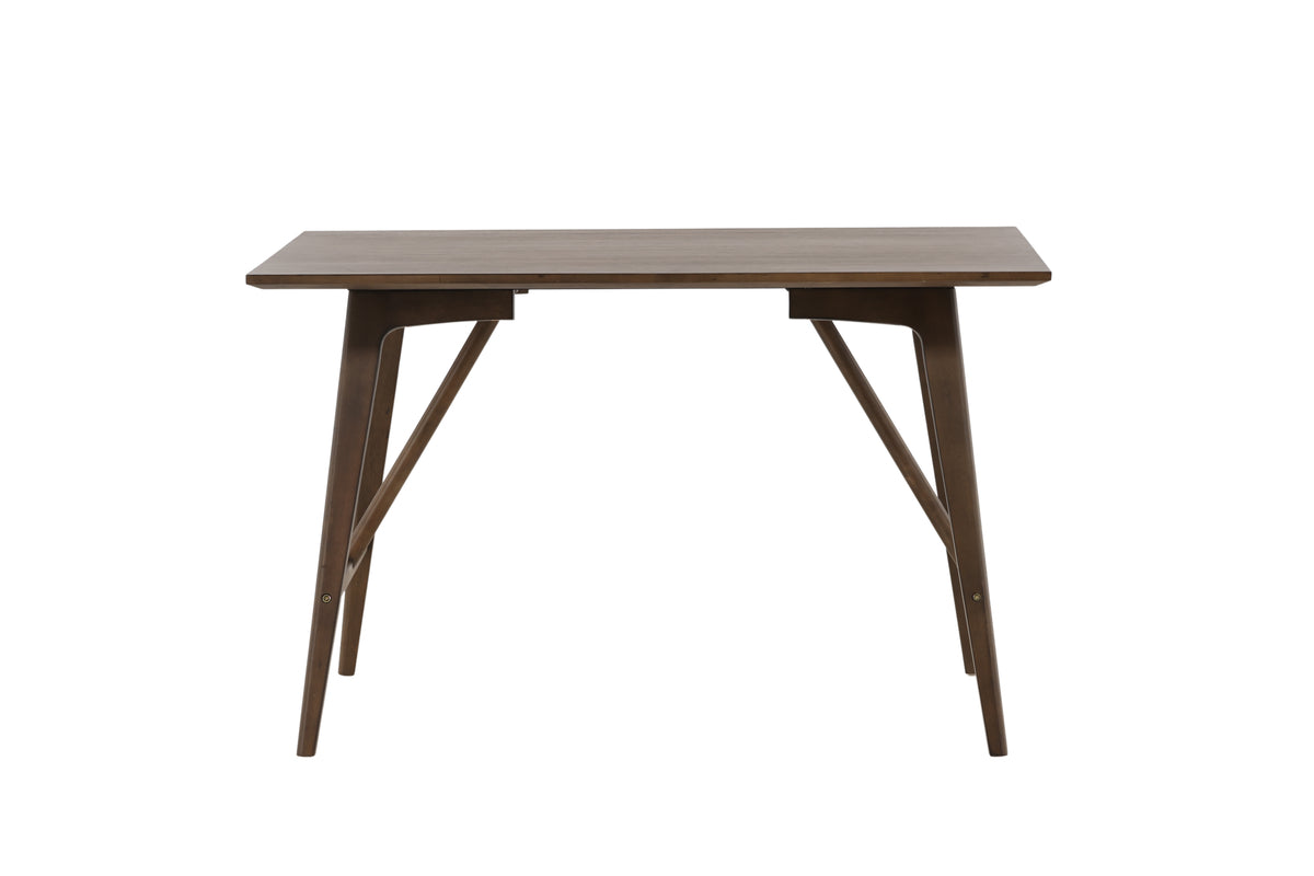 Rectangular Dining Table 80 x 120 Dark Brown