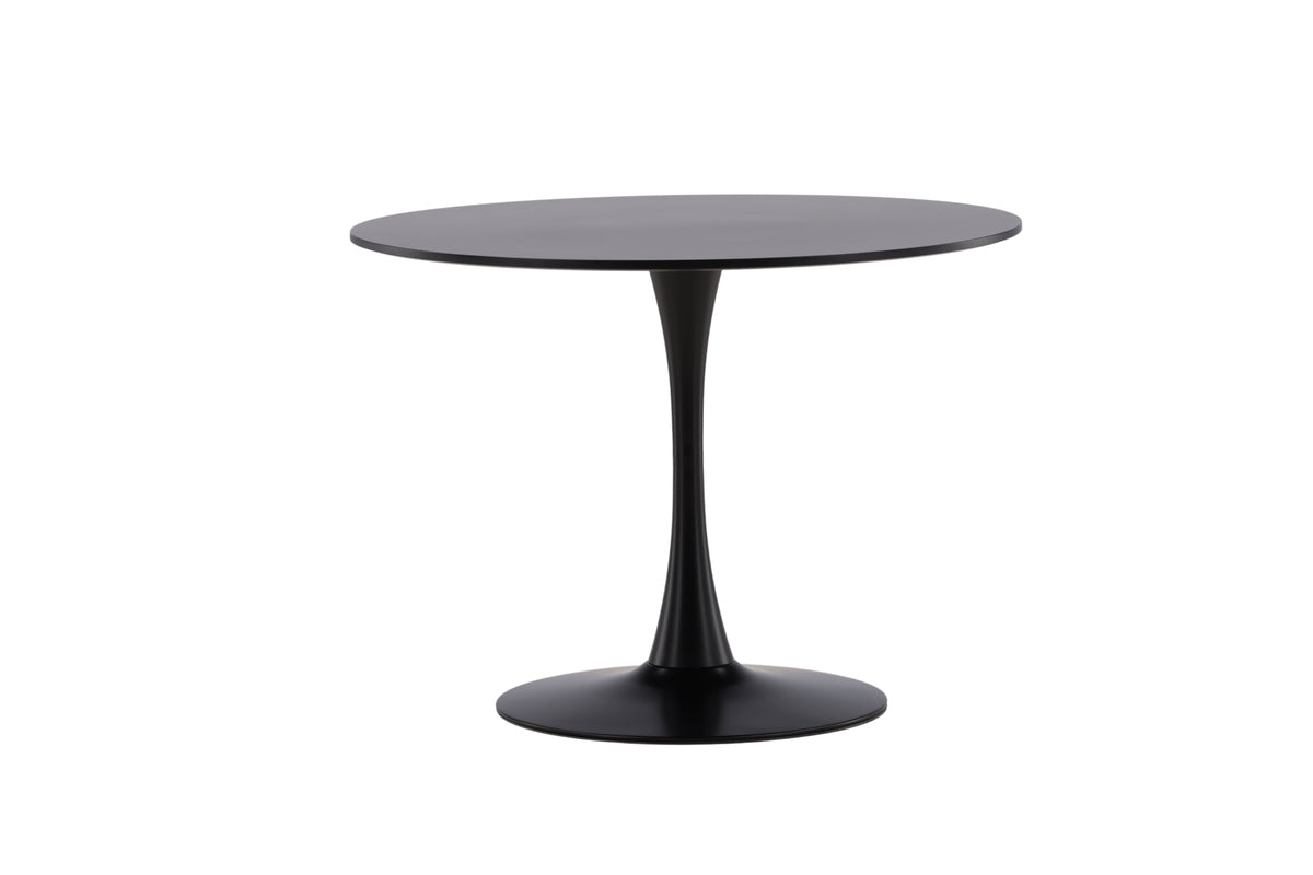 Round Dining Table ø100 Black