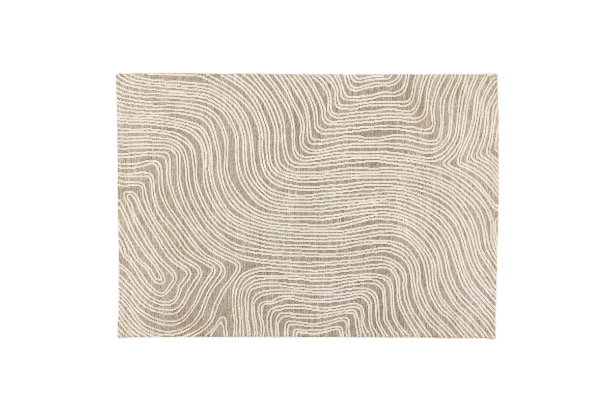 Rectangular Carpet 295 x 395 Beige