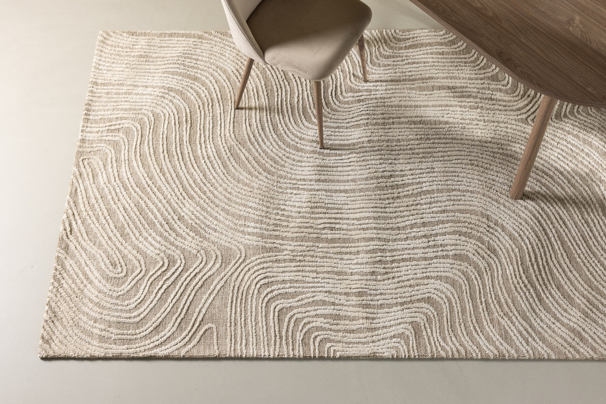 Rectangular Carpet 295 x 395 Beige