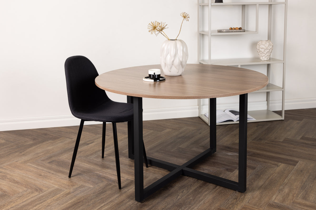 Round Dining Table ø120 Walnut