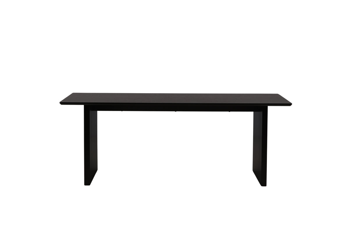 Rectangular Dining Table 100 x 200 Black