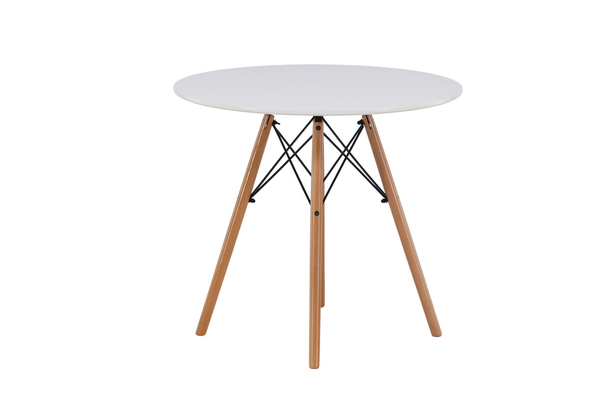 Round Dining Table ø60 White