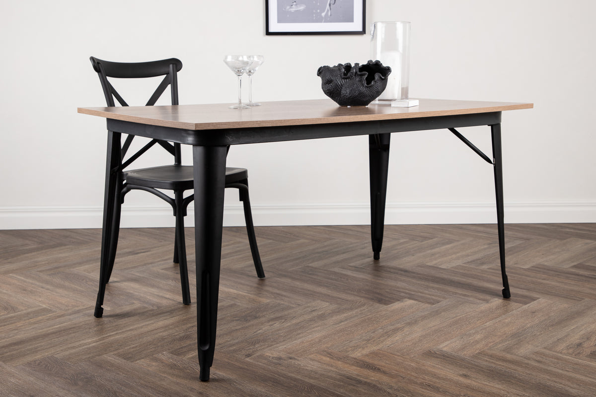 Rectangular Dining Table 80 x 140 Walnut