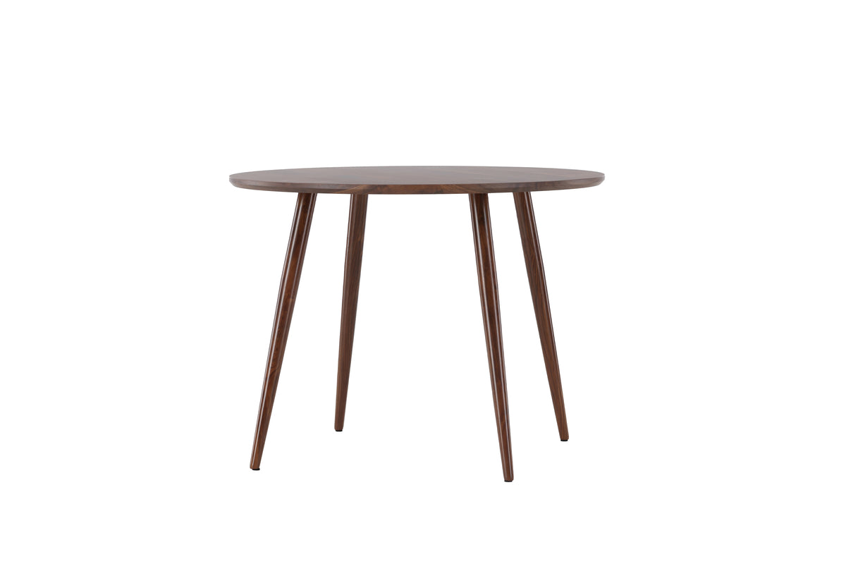 Round Dining Table ø100 Dark Brown