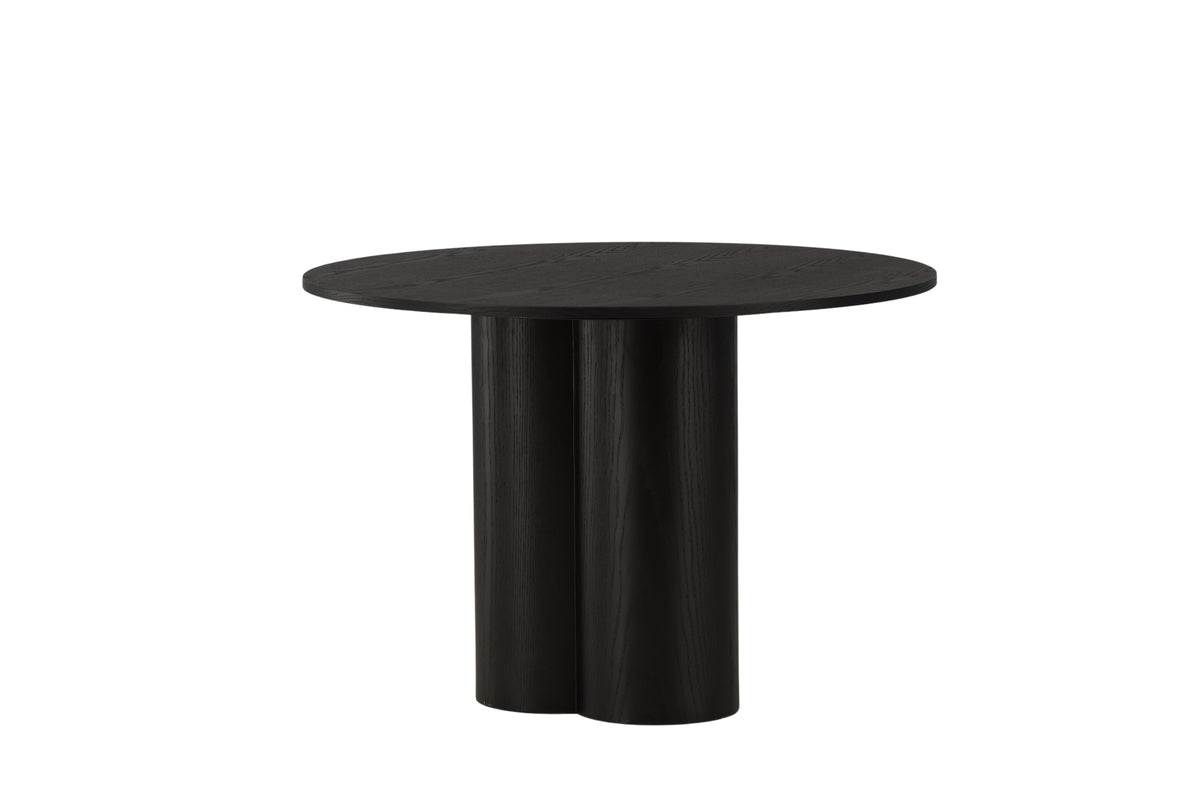 Round Dining Table ø110 Black