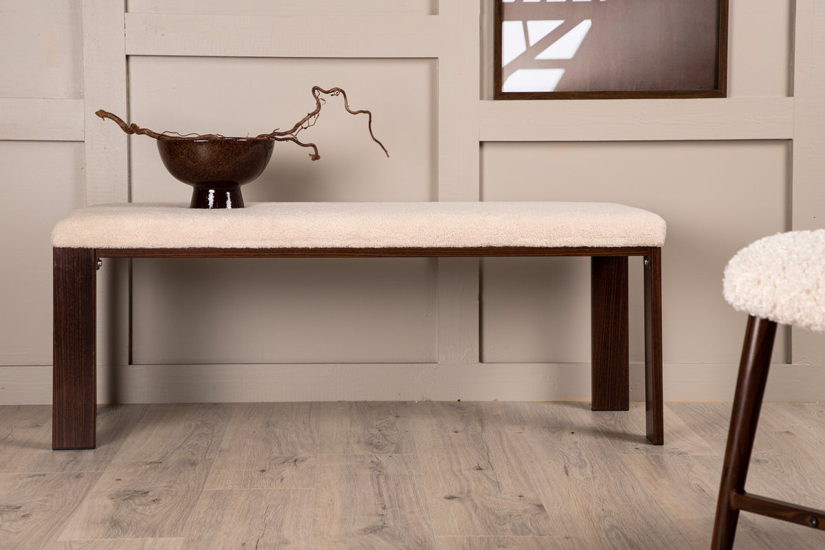 Bench 120 x 40 White