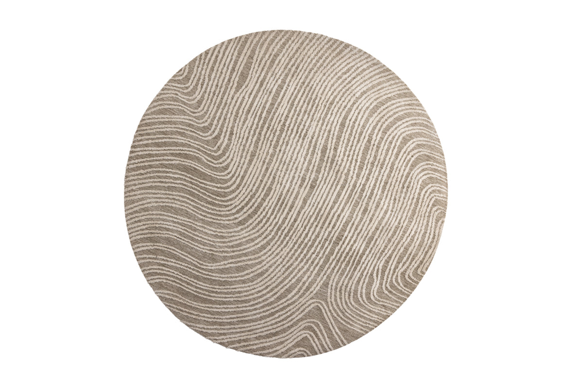Round Carpet ⌀200 Beige