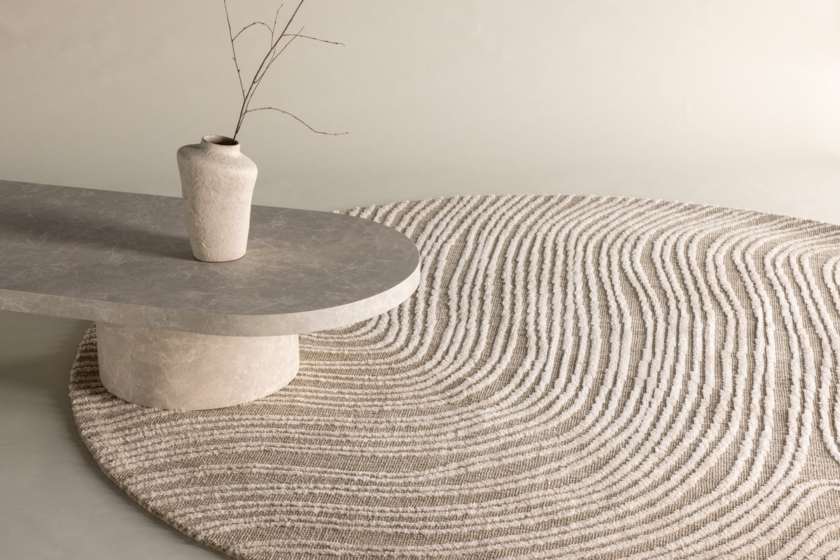 Round Carpet ⌀200 Beige