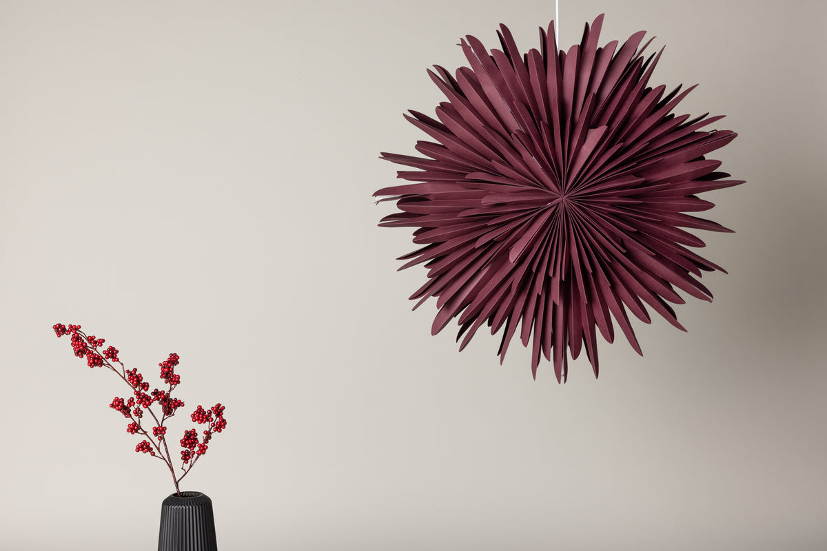 Pendant Lamp ⌀80 Dark Red