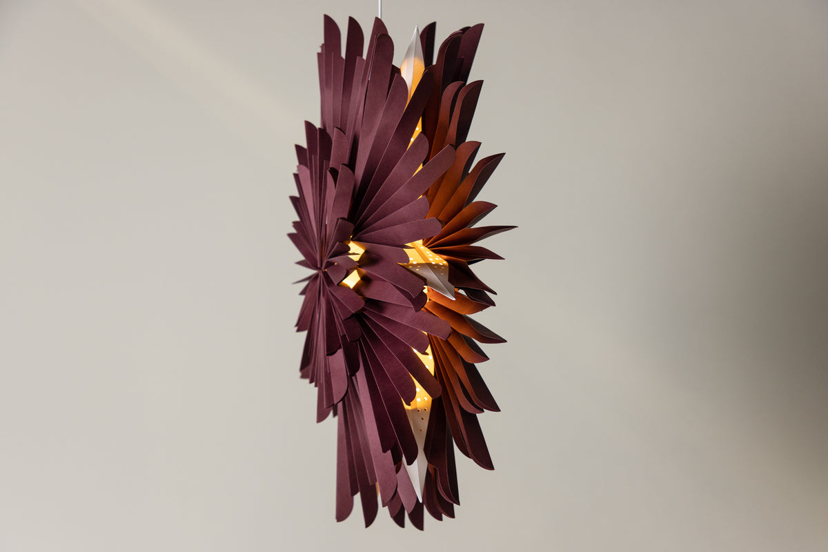Pendant Lamp ⌀80 Dark Red